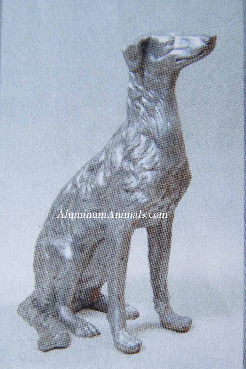 life sized dog sculptures