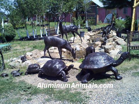 discount turtle statues