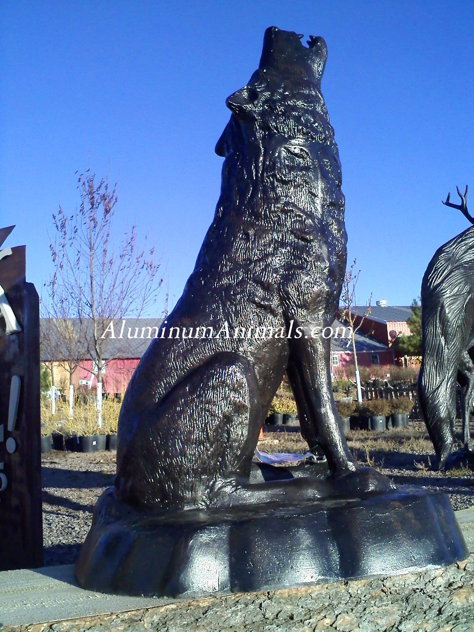 wolf sculptures for sale