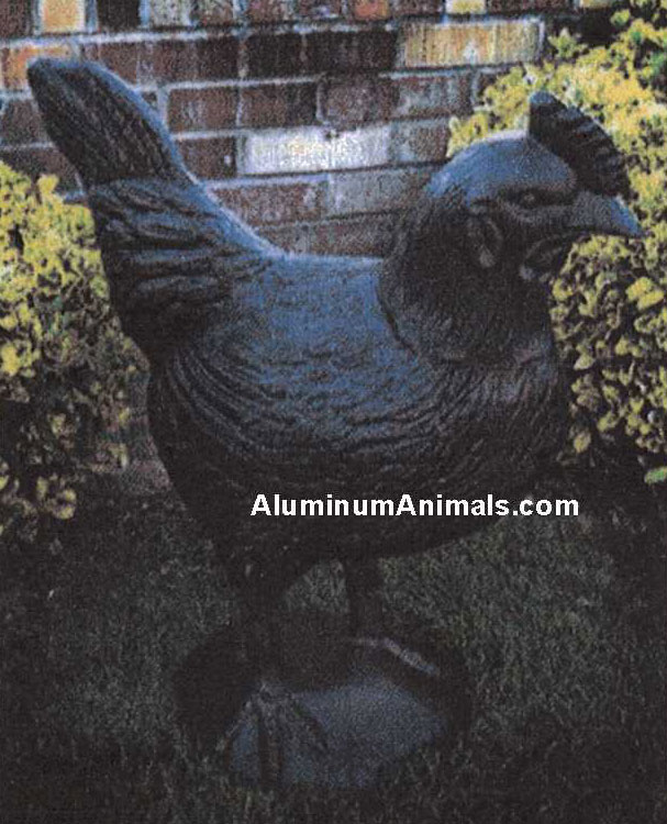 garden rooster statues for sale