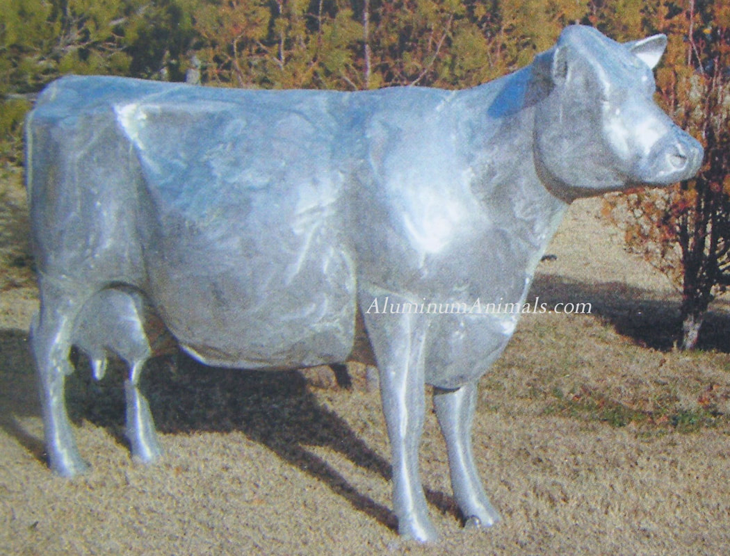 garden cow statues for sale