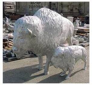 buffalo sculptures 50% off