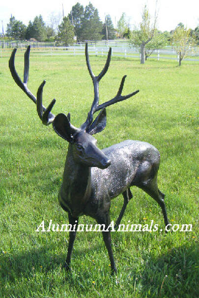 Garden Deer Sculptures