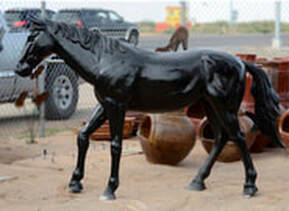 discount horse statues