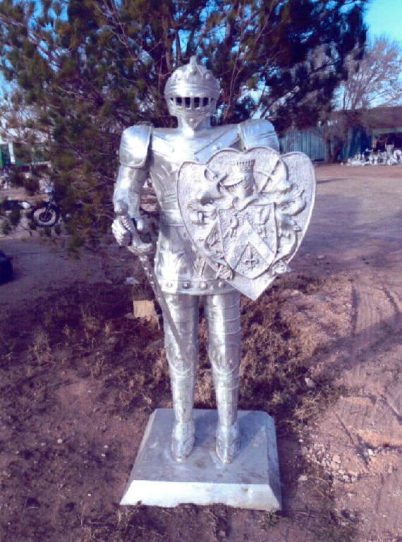 Knight Crusader Statue