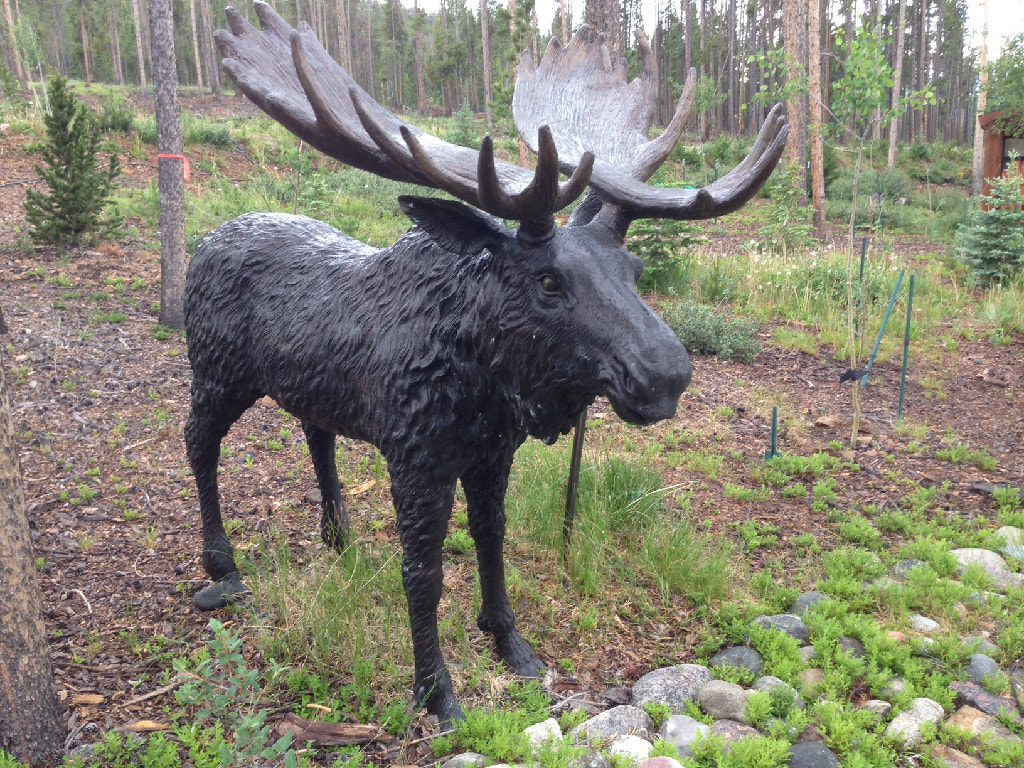 discount moose statues