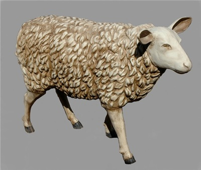 sheep sculptures